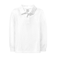 thumbnail image 1 of Unizone Uniforms Polo Piqué à Manches Longues pour Garçon, 1 of 6