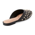 thumbnail image 4 of Time and Tru Women's Studded Mules, 4 of 4
