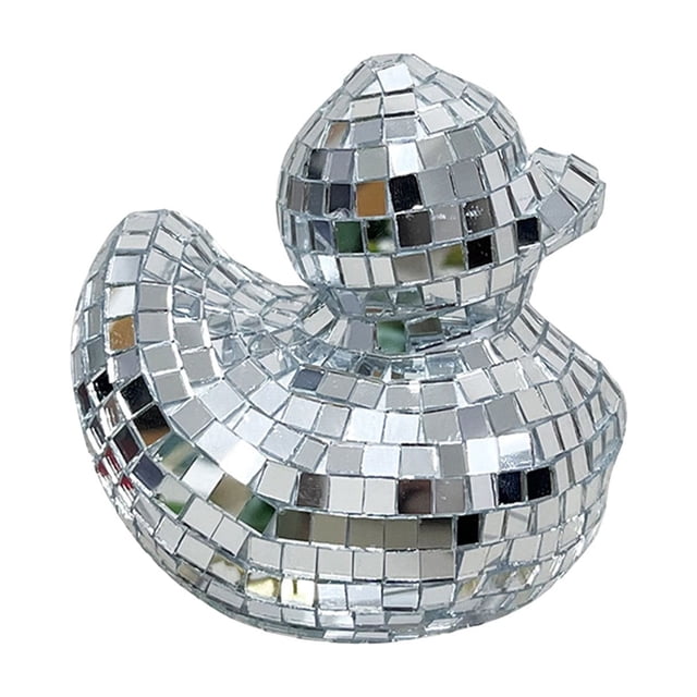 Mirror Glass Decoration Home Ornament Compact Sculpture For Themed Party Tree Decoration