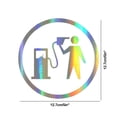 thumbnail image 3 of EGNMCR Car Stickers Funny Stickers Cover Decorative Stickers Universal stickers, 3 of 6