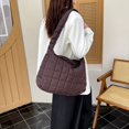 thumbnail image 3 of Sac à Main d'Hiver Matelassé Doux pour Femmes Grand Sac Fourre-Tout, 3 of 8