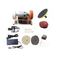thumbnail image 2 of Almencla Mini Bench Grinder Bench Grinding Tool DIY Supplies Multifunction Sturdy Benchtop Sander Polisher for Tabletop Edge Polishing G, 2 of 8