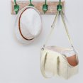 thumbnail image 1 of Raindrops Small Dog Carriers Canvas Beige Breathable 1Pack, 1 of 7