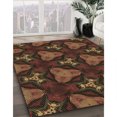 thumbnail image 3 of Ahgly Company Machine Washable Indoor Rectangle Transitional Light Brown Area Rugs, 4' x 6', 3 of 7