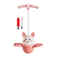 thumbnail image 1 of Almencla Pogo Ball with Handle Funny Exercise Pogo Stick for Exercise Balance Ability pink, 1 of 8