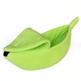 thumbnail image 2 of LSLJS Small Pet Bed Banana Shape Warm Soft Plush Breathable Bed Banana Cat Bed, 2 of 6