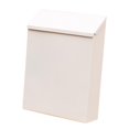 thumbnail image 2 of Wall Mounted Mailbox Modern Newspaper Holder Box for Outdoor Front Door Gate white, 2 of 8