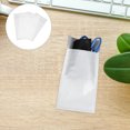 thumbnail image 2 of 100pcs Wax Paper Bags Self Adhesive Packing Bag Small Clothing Packaging Bags, 2 of 8