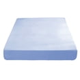 thumbnail image 2 of Double Fitted Sheet for Double Bed 78x86, Deep Pocket Non Slip Mattress Cover, Soft Polyester Knit Bed Sheet for Naked Sleeping, All Around Elastic Mattress, 2 of 6