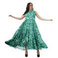 thumbnail image 3 of Moomaya Robe d'Été Sans Manches Chemise à Boutons Tenues Décontractées Femmes Grande Taille, 3 of 4