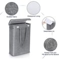thumbnail image 3 of maskred Laundry Hampers In Cotton And Linen 45L Capacity Easy To Clean And Maintain No Space Laundry Baskets cream-coloured, 3 of 6
