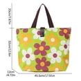 thumbnail image 3 of Sac de Magasinage Pliable Réutilisable / Fourre-Tout d'Épicerie Portable / Grande Capacité 10 kg / Polyester 600D / Rangement Compact / Sac de Magasinage Écoresponsable pour l'Épicerie, le Marché et les Voyages, 3 of 6