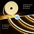 thumbnail image 3 of DELight Outdoor Waterproof 50 Feet LED Neon Rope Light AC 110-120V 2700K Warm White DSL001, 3 of 10