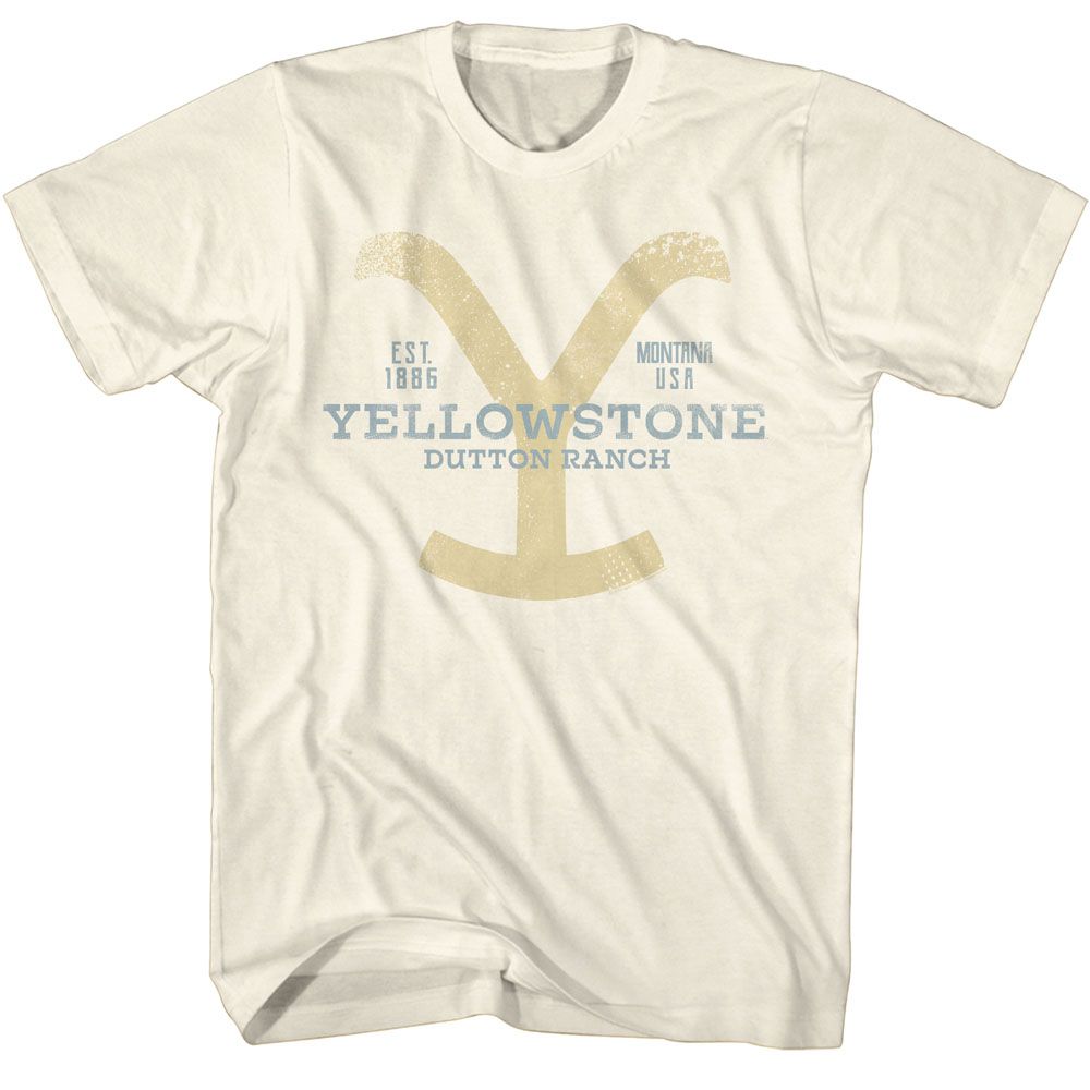 Yellowstone Montana USA T-Shirt Naturel