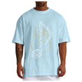 thumbnail image 1 of Xdzjlr T-Shirts Hommes Usage Quotidien Col Rond Imprimé Instrument de Musique Élégant T-Shirts Hommes, TG, 1 of 5