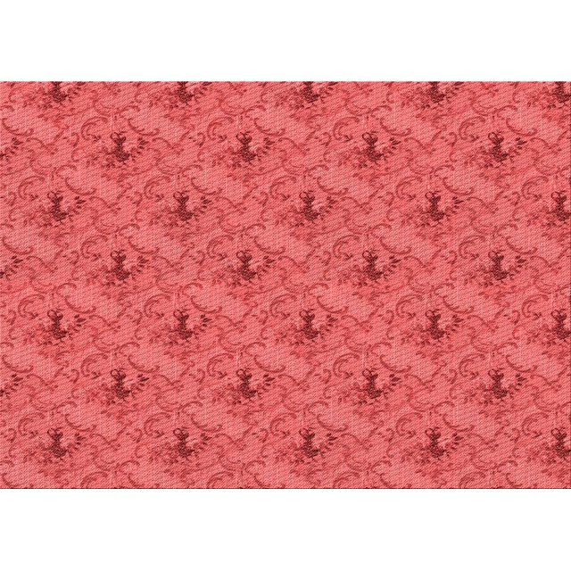 Ahgly Company Tapis Rectangulaire Rouge Lavable en Machine, 3 Pieds x 5 Pieds