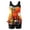 #337-Multicolor, variant on Warop Women's Basic Modest Swimdress,2 Piece Printed Strappy Back Conservative Ladies Bathing Wear