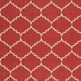 thumbnail image 5 of Safavieh Courtyard Tapis Rouge Intérieur Extérieur - 2 Pieds7 Pouces x 5 Pieds, 5 of 5