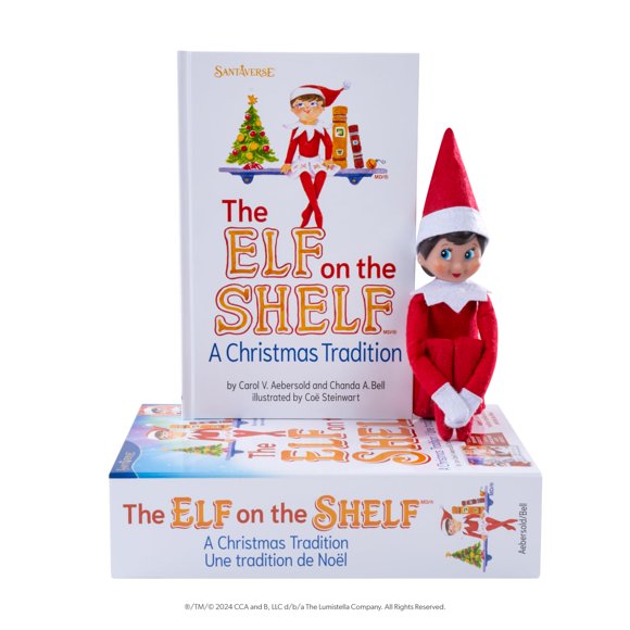 The Elf on the Shelf: A Christmas Tradition - Includes Artfully Illustrated Storybook, Keepsake Box and Official Adoption Certificate - Bil