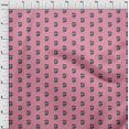 thumbnail image 3 of oneOone Polyester Lycra Fabric Floral Block Printed Craft Fabric BTY 56 Inch Wide, 3 of 4