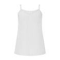 thumbnail image 4 of ohmzyzo Womens Plus Size Tank Tops V Neck Sleeveless Cami Adjustable Spaghetti Strap Camisole Summer Basic Tank Shirts, 4 of 6