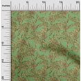 thumbnail image 2 of oneOone Polyester Spandex Green Fabric Tropical Fabric For Sewing Printed Craft Fabric By The Yard 56 Inch Wide, 2 of 5