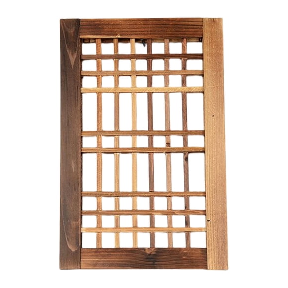 GUOOL Window Frame Wall Decor Rustic Wall Art Frame Ornament Craft Wall Hanging Living 40cmx26cm
