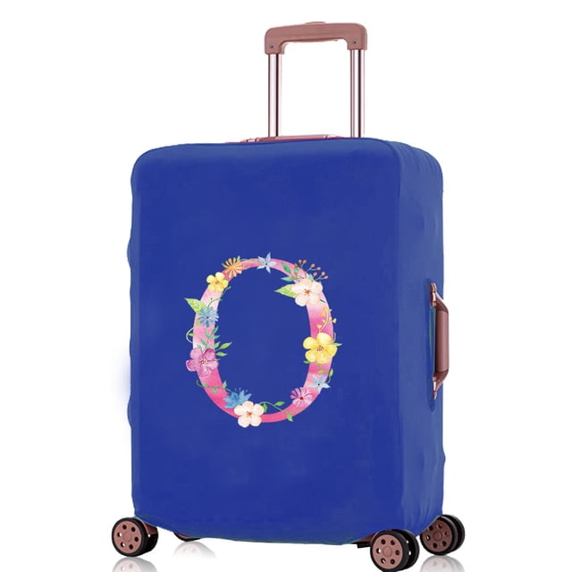 Luggage Covers Travel Accessories Suitcase Cover Protector Reusable Washable 18-32inch Pink Letter Printed Pattern Series 8pink O S