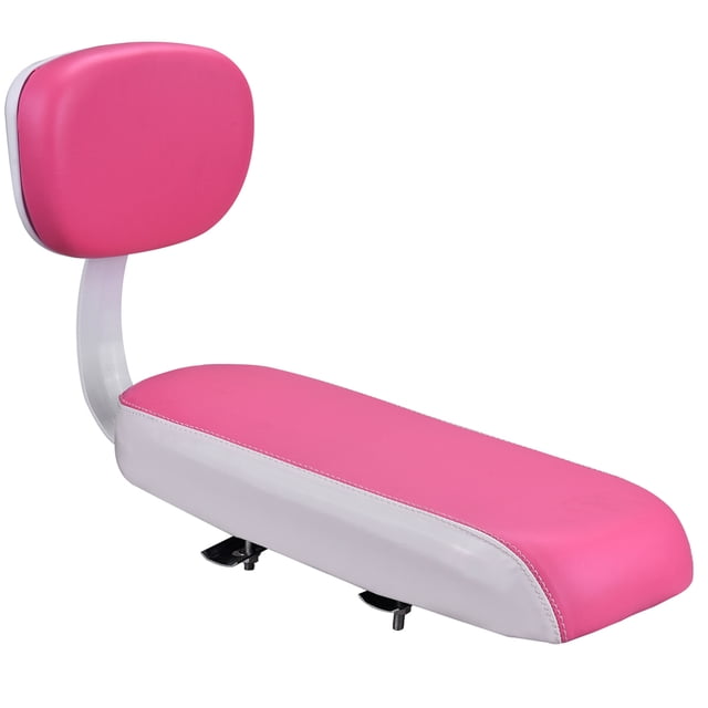 Bike Rear Seat Back Seat Cycling Bike MTB PU Leather Soft Cushion Rear Rack Seat Seat with Back Rest