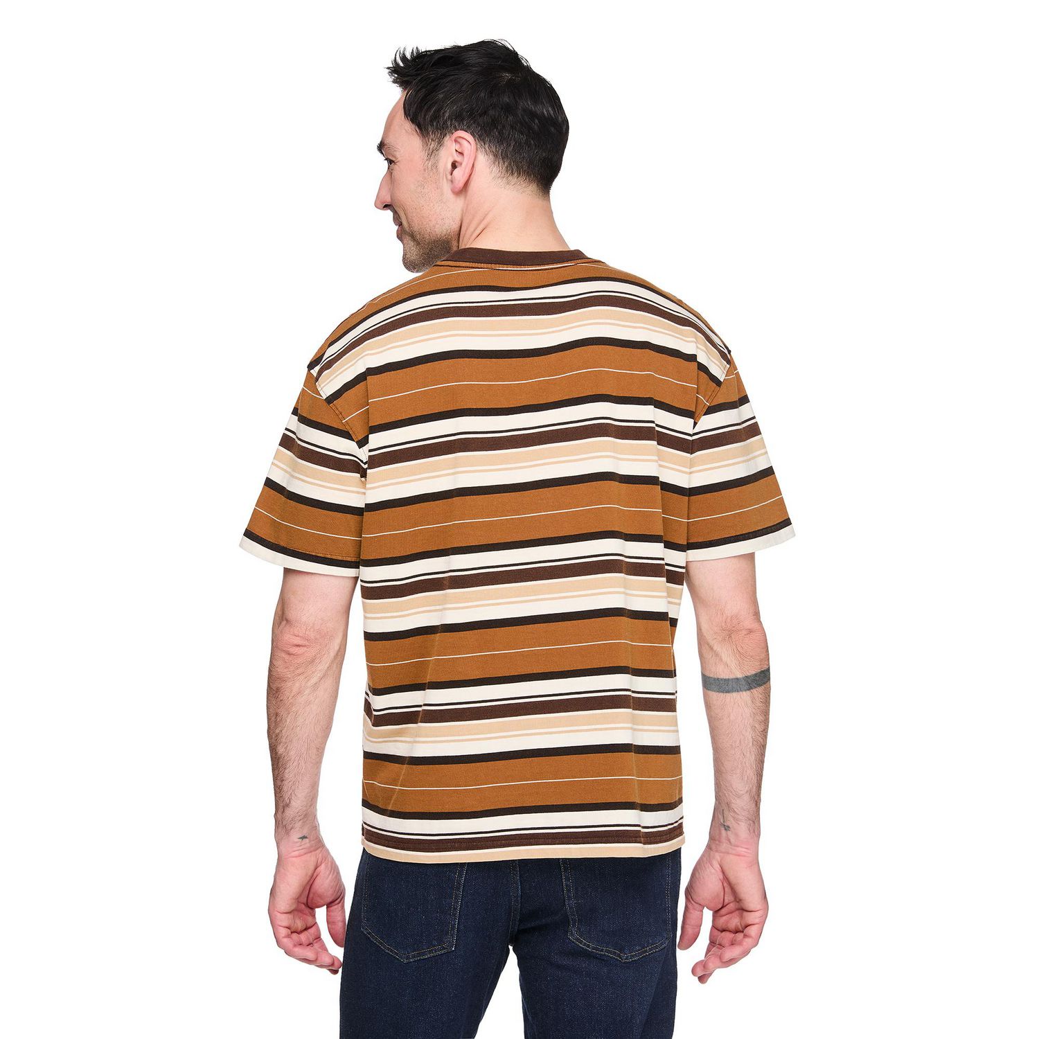 T-shirt coupe carrée George pour hommes