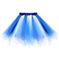 thumbnail image 1 of Birdeem Jupe Courte Plissée en Gaze Colorée pour Femmes, Jupe de Danse pour Adultes, 1 of 8