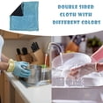 thumbnail image 4 of SDNall Car Wash Towels, Microfiber Car Towels, Car Wash Cloth, Microfiber Towel Double-Sided Different Color Car Wash Towel Car Wash Cloth Not Easy To Absorb Water Towel Scratch Towel, 4 of 5