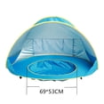 thumbnail image 4 of Baby Beach Tent Pop Up Portable Shade Pool UV Protection Sun Shelter for Infant, 4 of 8