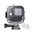 thumbnail image 1 of Waterproof Housing Case for GoPro Hero11 Black Mini, 169ft/60M Diving Protective Housing Shell for Hero 11 Mini Action Camera Underwater Dive Case with Mount Thumbscrew & 12PCS Anti-Fog Insert, 1 of 7