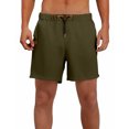 thumbnail image 1 of EOYWHK Mens Workout Shorts Cotton Linen Athletic Gym Shorts Elastic Waist Drawstring with Pockets, 1 of 7