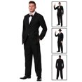 thumbnail image 5 of Mens Black Suit Costume, 5 of 5