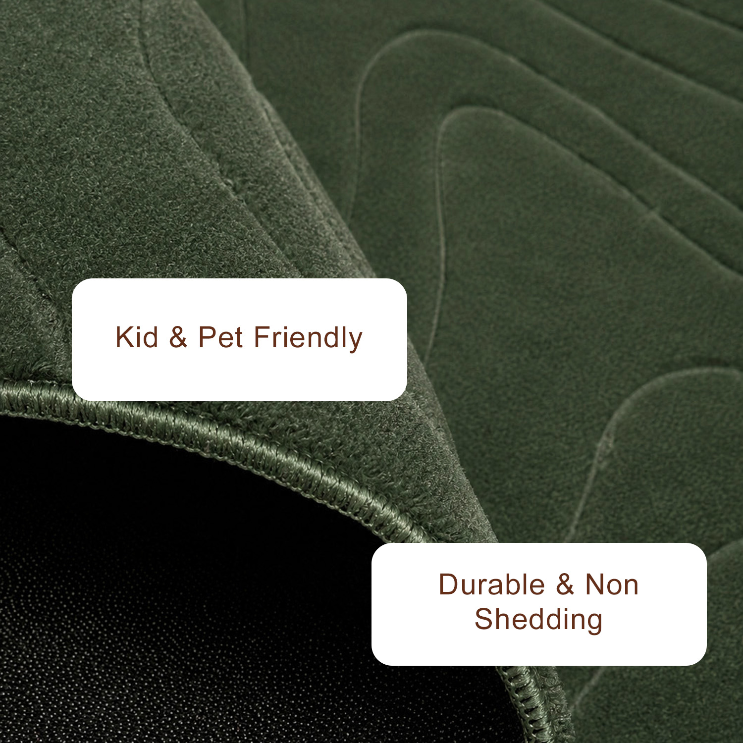 Tapis Somos Lavable A la Machine Contemporain/Moderne pour Salon, Chambre, Salle Manger, Entrée, Couloir et Plus Encore.