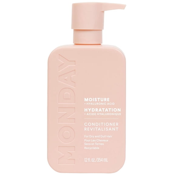 MONDAY Haircare MOISTURE Conditioner with Hyaluronic Acid, Coconut Oil & Shea Butter for Dry & Dull Hair