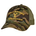 thumbnail image 1 of Yellowstone 854928 Yellowstone Dutton Ranch Camo Adjustable Trucker Hat, 1 of 1