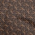 thumbnail image 1 of oneOone Velvet Brown Fabric Texture Sewing Material Print Fabric By The Yard 58 Inch Wide, 1 of 4