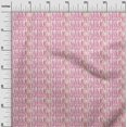 thumbnail image 2 of oneOone Tissu Polyester Lycra Tissu à Imprimé Rayé Abstrait au Mètre 56 Pouces de Large, 2 of 4
