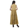 thumbnail image 4 of Moomaya Robes à Étages en Rayonne pour Femmes Imprimées Col Classique Robe-Chemise Femmes, 4 of 4