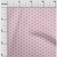 thumbnail image 1 of oneOone Georgette Viscose Pink Fabric Geometric Check Fabric For Sewing Printed Craft Fabric By The Yard 42 Inch Wide, 1 of 4