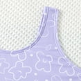 thumbnail image 5 of Girls Swimsuits One Piece Bathing Suits Quick Dry Striped Ruffle Athletic Bathing Suits 11-12 Years, 5 of 5