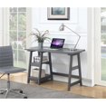 thumbnail image 2 of Convenience Concepts Designs2Go Bureau Tréteau, Fini Bois Gris, 2 of 5