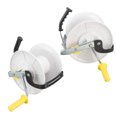 thumbnail image 1 of Electric Fence Wire Reel, Manually Electric Fence Wire Reel High Strength Anti Drop Electric Fence Spool for Electronic Fences in Farms Pastures Gardens, 1 of 7
