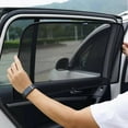 thumbnail image 4 of Car Window Shades Breathable Mesh Car Side Screen Stretch Car Window Shade Sun For Baby Car Window Covers For Window For Privacy, 4 of 6