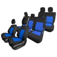 thumbnail image 1 of For 2020-2024 Ford Explorer Base FH Group Neoprene Custom Fit Car Seat Covers Water Resistant - Full Set Blue, 1 of 11
