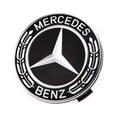 thumbnail image 1 of Ensemble de 4 Pcs Capuchons de Centre de Roue Mercedes-Benz Emblème Enjoliveurs Chromés Vendeur USA, 1 of 4