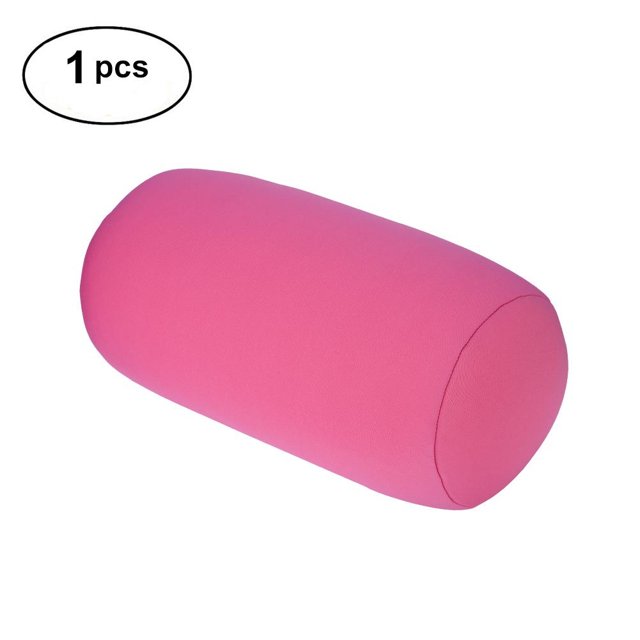 Noref Micro Mini Microbead Back Cushion Roll Throw Pillow Travel Home Sleep Neck Support Comfortable, travel neck support, back cushion